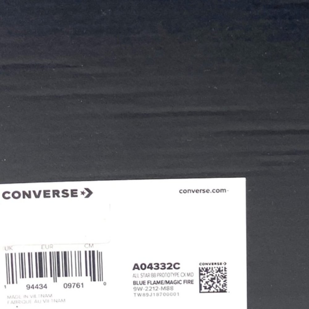 Converse BB Prototype CX Basketball Women's Blue Sneakers Mid Top Mesh A04332C - Picture 3 of 12